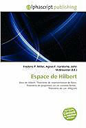 Couverture cartonnée Espace de Hilbert de 