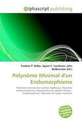 Couverture cartonnée Polynôme Minimal d'un Endomorphisme de 