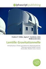 Couverture cartonnée Lentille Gravitationnelle de 