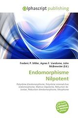 Couverture cartonnée Endomorphisme Nilpotent de 