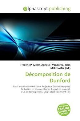 Couverture cartonnée Décomposition de Dunford de 