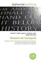 Couverture cartonnée Histoire de Caraquet de 