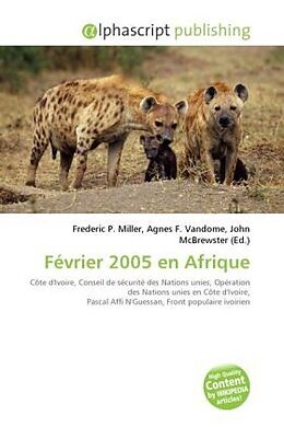 Couverture cartonnée Février 2005 en Afrique de 