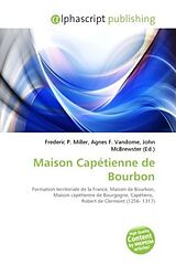 Couverture cartonnée Maison Capétienne de Bourbon de 