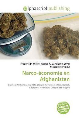 Couverture cartonnée Narco-économie en Afghanistan de 