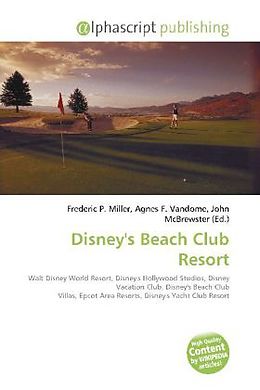 Couverture cartonnée Disney's Beach Club Resort de 