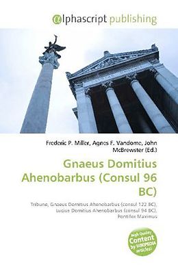 Kartonierter Einband Gnaeus Domitius Ahenobarbus (Consul 96 BC) von 