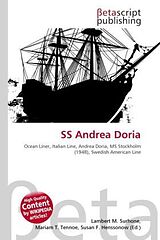 Couverture cartonnée SS Andrea Doria de 