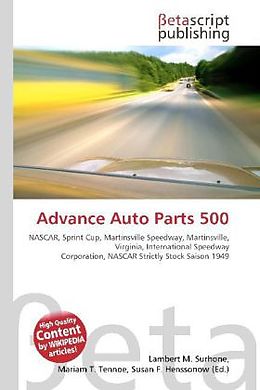 Kartonierter Einband Advance Auto Parts 500 von 