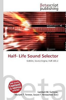 Couverture cartonnée Half- Life Sound Selector de 