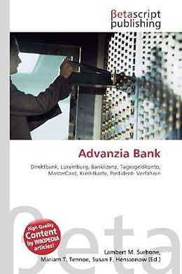 Kartonierter Einband Advanzia Bank von 