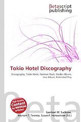 Couverture cartonnée Tokio Hotel Discography de 