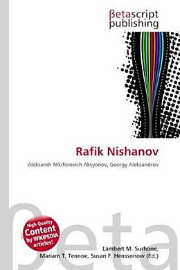 Couverture cartonnée Rafik Nishanov de 