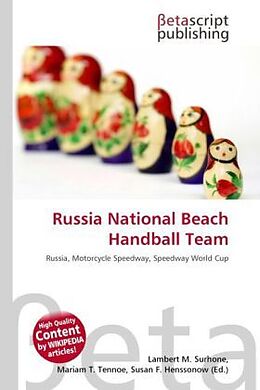 Couverture cartonnée Russia National Beach Handball Team de 