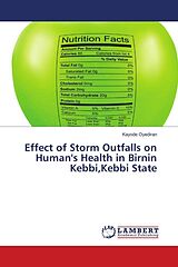 Kartonierter Einband Effect of Storm Outfalls on Human's Health in Birnin Kebbi,Kebbi State von Kayode Oyediran