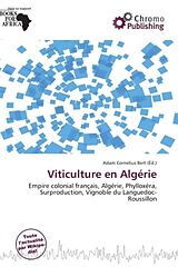 Couverture cartonnée Viticulture en Algérie de 