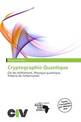 Couverture cartonnée Cryptographie Quantique de 