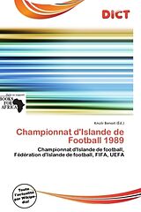 Couverture cartonnée Championnat d'Islande de Football 1989 de 