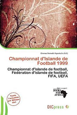 Couverture cartonnée Championnat d'Islande de Football 1999 de 