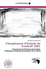 Couverture cartonnée Championnat d'Islande de Football 2001 de 