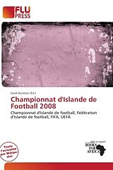 Couverture cartonnée Championnat d'Islande de Football 2008 de 