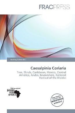 Kartonierter Einband Caesalpinia Coriaria von 