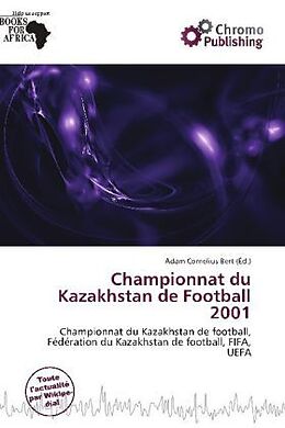 Couverture cartonnée Championnat du Kazakhstan de Football 2001 de 