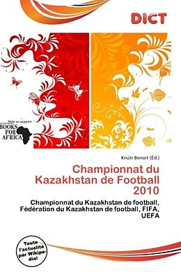 Couverture cartonnée Championnat du Kazakhstan de Football 2010 de 