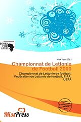 Couverture cartonnée Championnat de Lettonie de Football 2000 de 