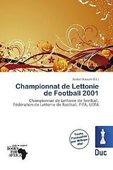 Couverture cartonnée Championnat de Lettonie de Football 2001 de 