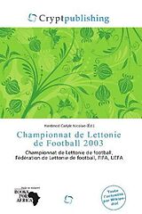 Couverture cartonnée Championnat de Lettonie de Football 2003 de 