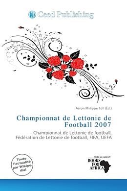 Couverture cartonnée Championnat de Lettonie de Football 2007 de 