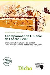 Couverture cartonnée Championnat de Lituanie de Football 2000 de 