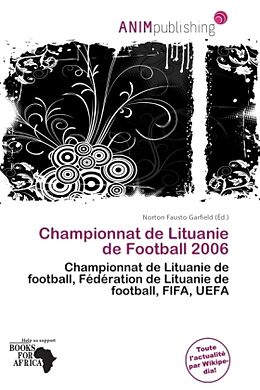 Couverture cartonnée Championnat de Lituanie de Football 2006 de 