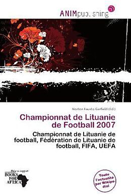 Couverture cartonnée Championnat de Lituanie de Football 2007 de 