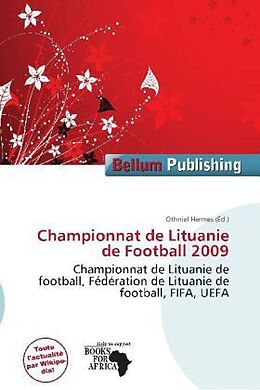 Couverture cartonnée Championnat de Lituanie de Football 2009 de 