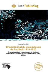 Couverture cartonnée Championnat du Luxembourg de Football 1919-1920 de 