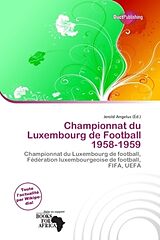 Couverture cartonnée Championnat du Luxembourg de Football 1958-1959 de 