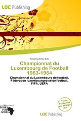 Couverture cartonnée Championnat du Luxembourg de Football 1963-1964 de 