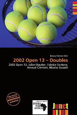Kartonierter Einband 2002 Open 13 Doubles von 