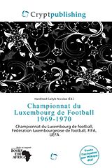 Couverture cartonnée Championnat du Luxembourg de Football 1969-1970 de 