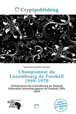 Couverture cartonnée Championnat du Luxembourg de Football 1969-1970 de 