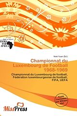 Couverture cartonnée Championnat du Luxembourg de Football 1968-1969 de 