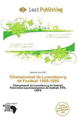 Couverture cartonnée Championnat du Luxembourg de Football 1988-1989 de 