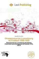 Couverture cartonnée Championnat du Luxembourg de Football 1989-1990 de 