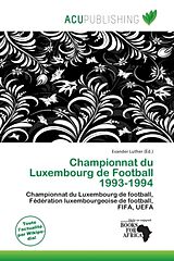 Couverture cartonnée Championnat du Luxembourg de Football 1993-1994 de 