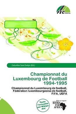 Couverture cartonnée Championnat du Luxembourg de Football 1994-1995 de 