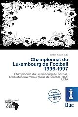 Couverture cartonnée Championnat du Luxembourg de Football 1996-1997 de 