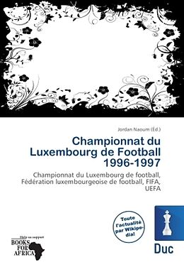 Couverture cartonnée Championnat du Luxembourg de Football 1996-1997 de 