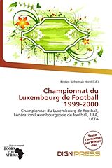 Couverture cartonnée Championnat du Luxembourg de Football 1999-2000 de 